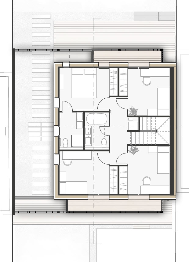 CLT design&build családi ház építése generál kivitelezése