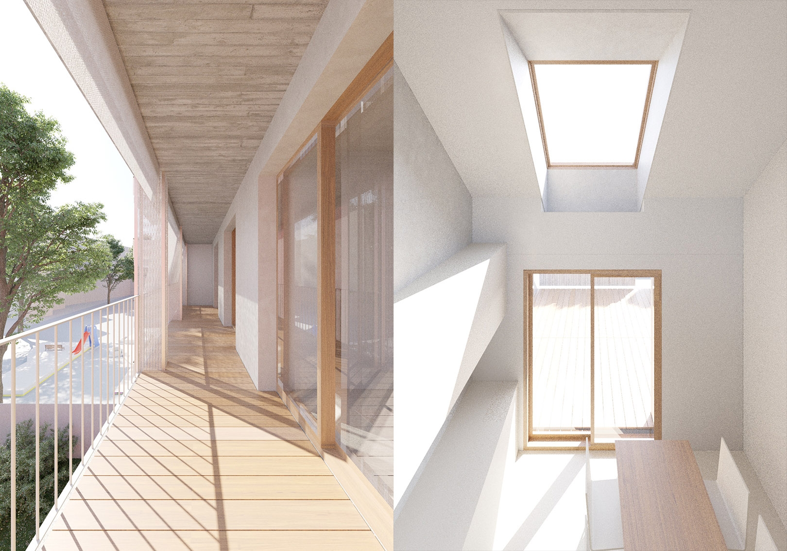 Equinox designed this 16-units multi-residential building in Budapest.