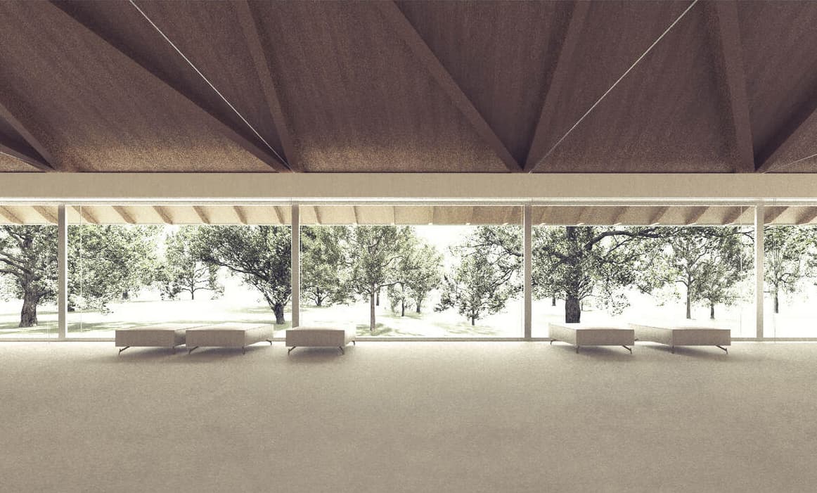 Az Equinox cég által készített Kunffy Galéria bővítésének látványterve