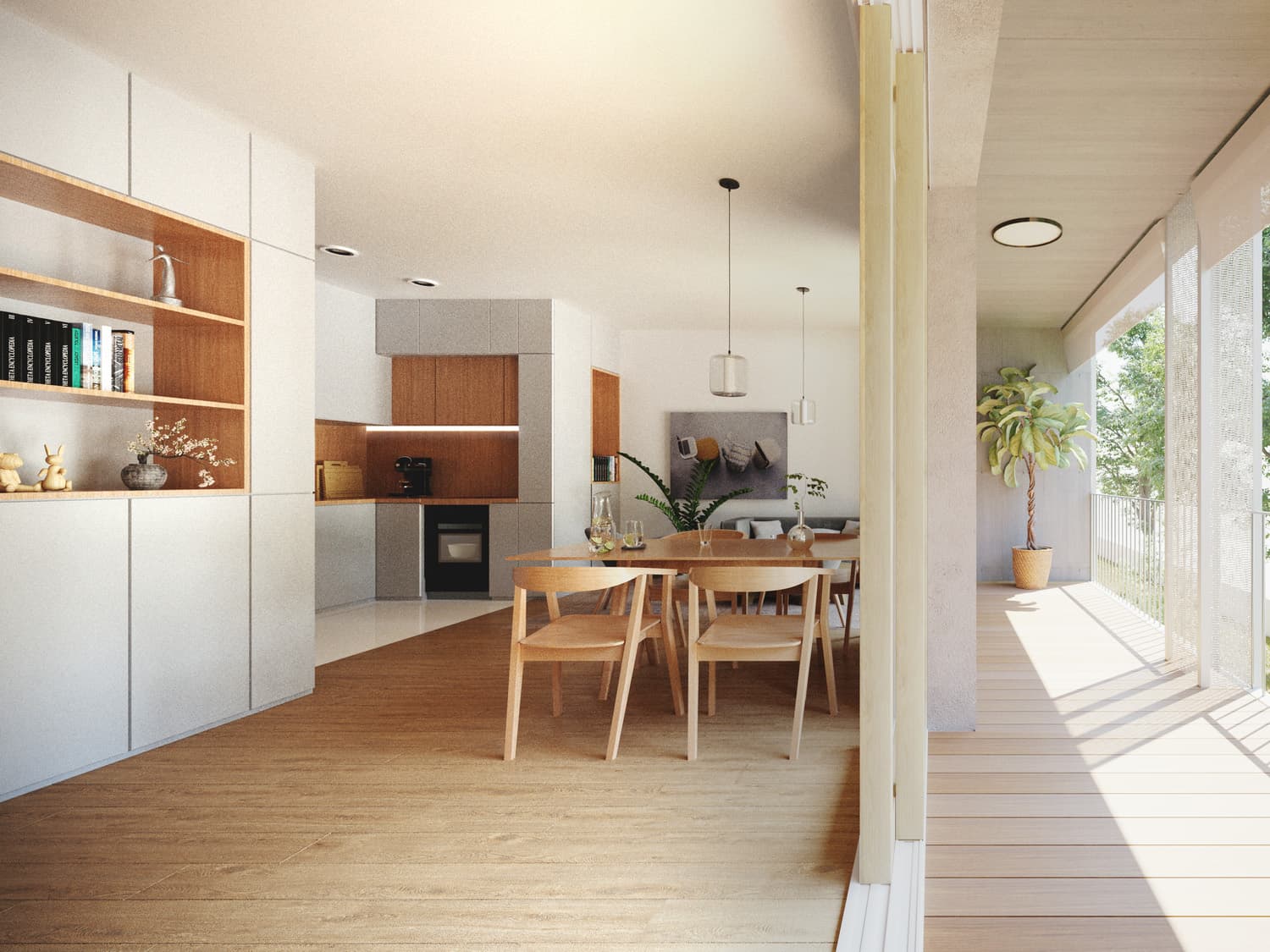 Equinox designed this 16-units multi-residential building in Budapest.