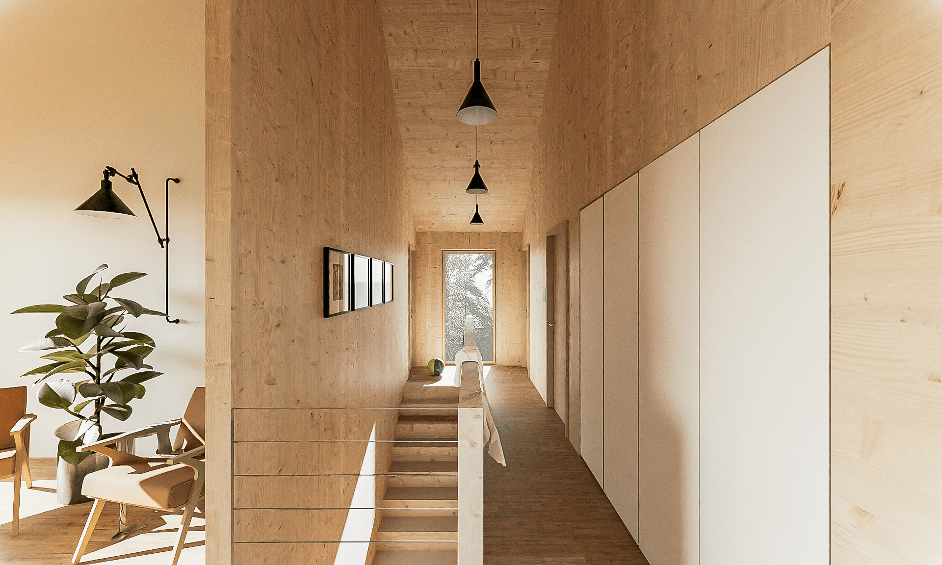 Equinox-system nehézszerkezetes faház Érd Ligetszépe közlekedő